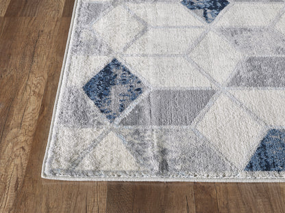 Geometric Cube Neutral Grey