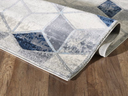 Geometric Cube Neutral Grey
