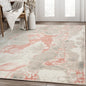 Abstract Liquid Marble Cream Pink