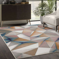 Abstract 3D Multi Rug