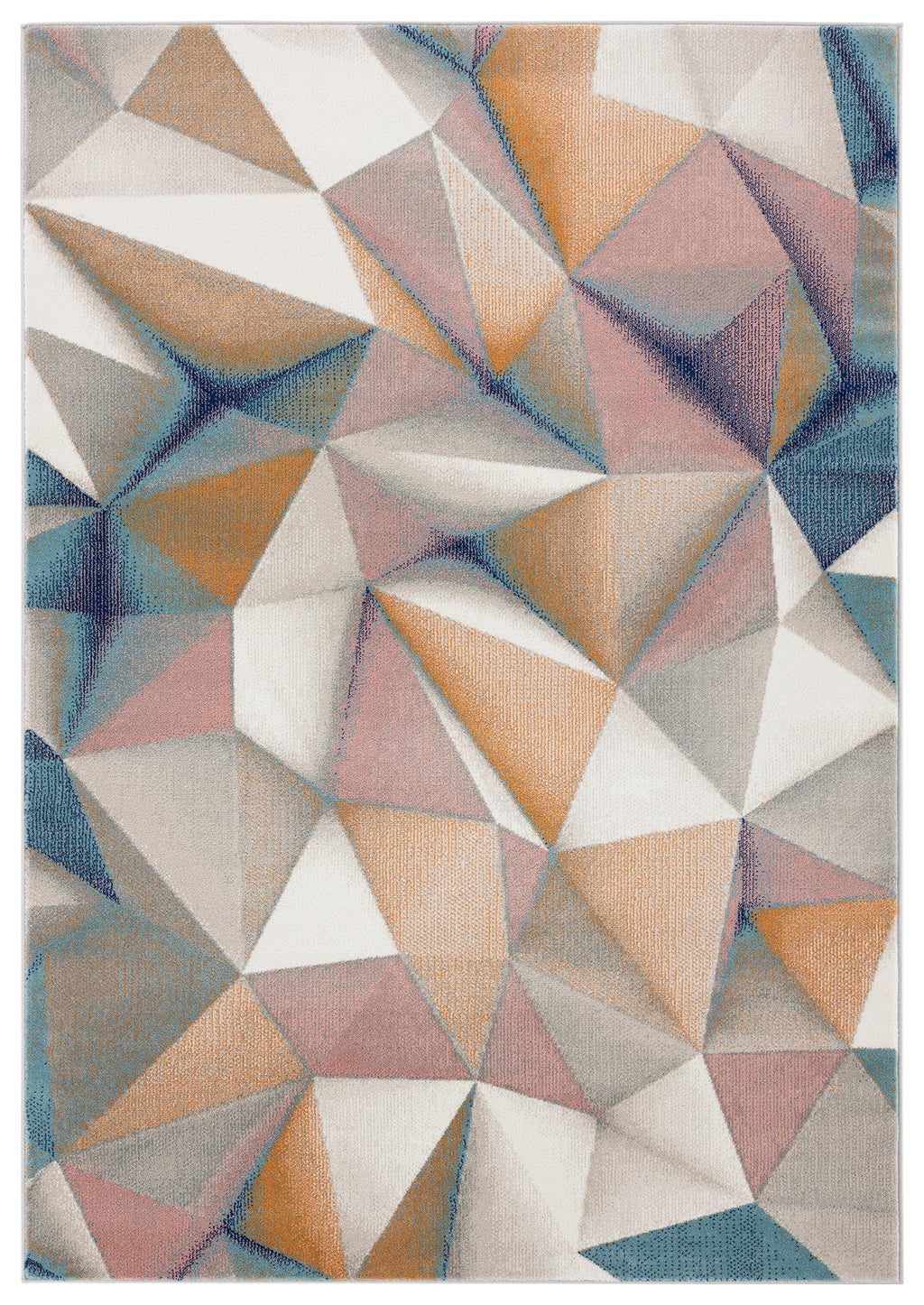 Abstract 3D Multi Rug