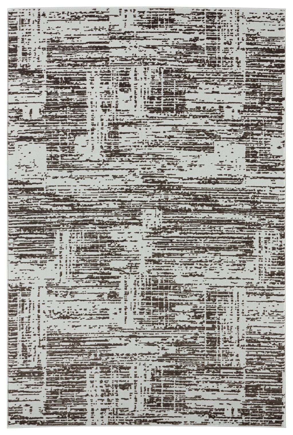 Beige Brown Grid Lattice
