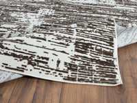 Beige Brown Grid Lattice