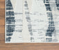 Beige Blue Zig Zag