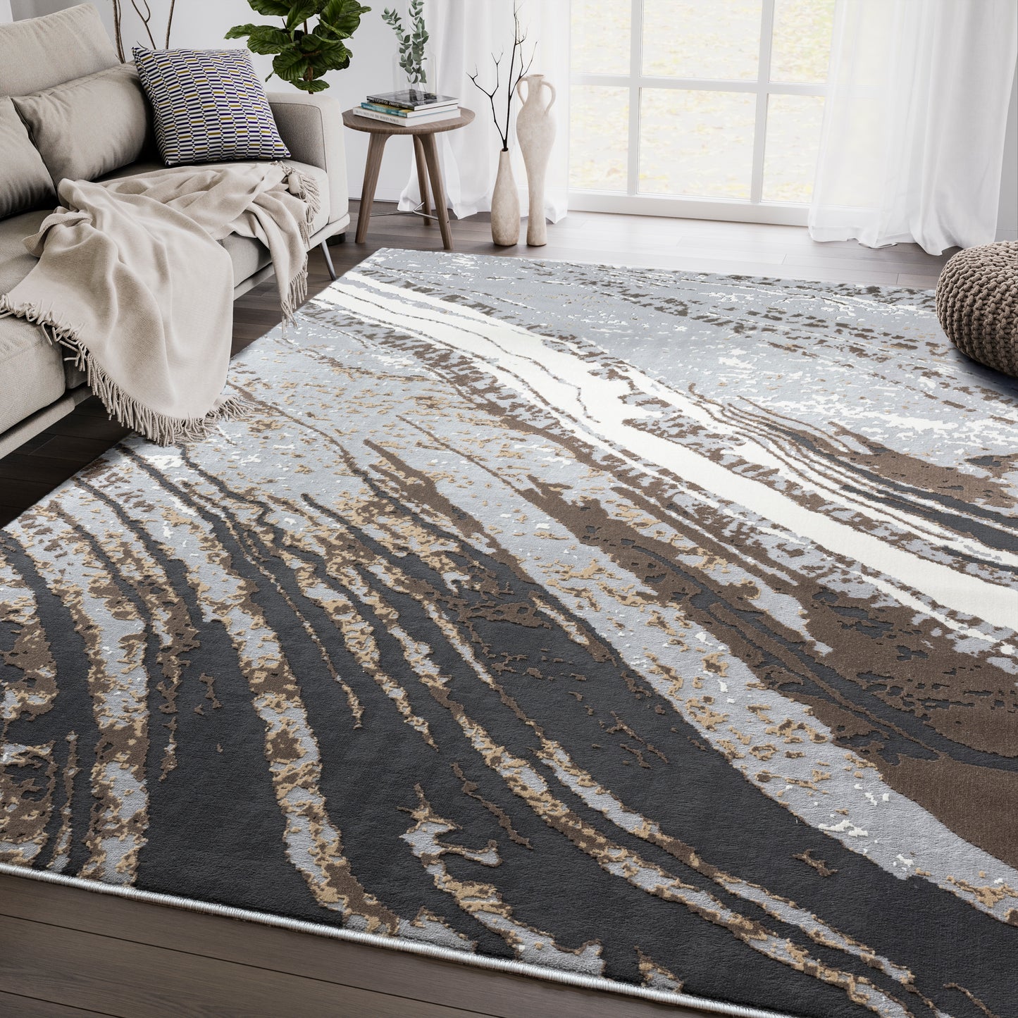 Grey Brown Marble