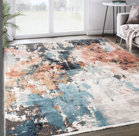 Abstract Copper Grey