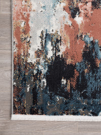 Abstract Copper Grey