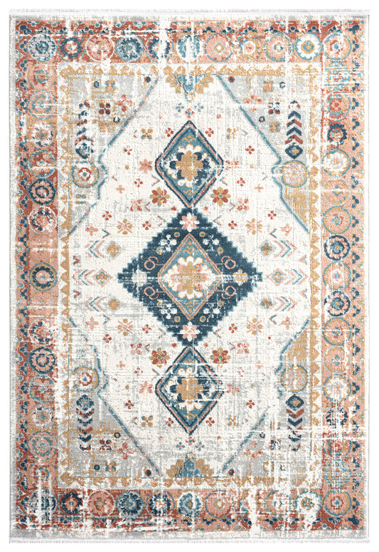 Vintage Orange Medallion