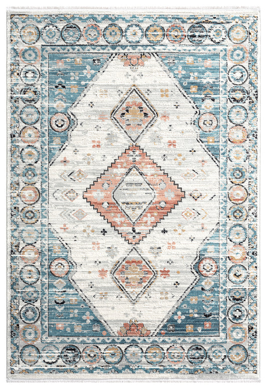 Vintage Blue Medallion
