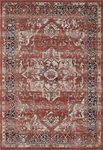 Red Traditional Medallion