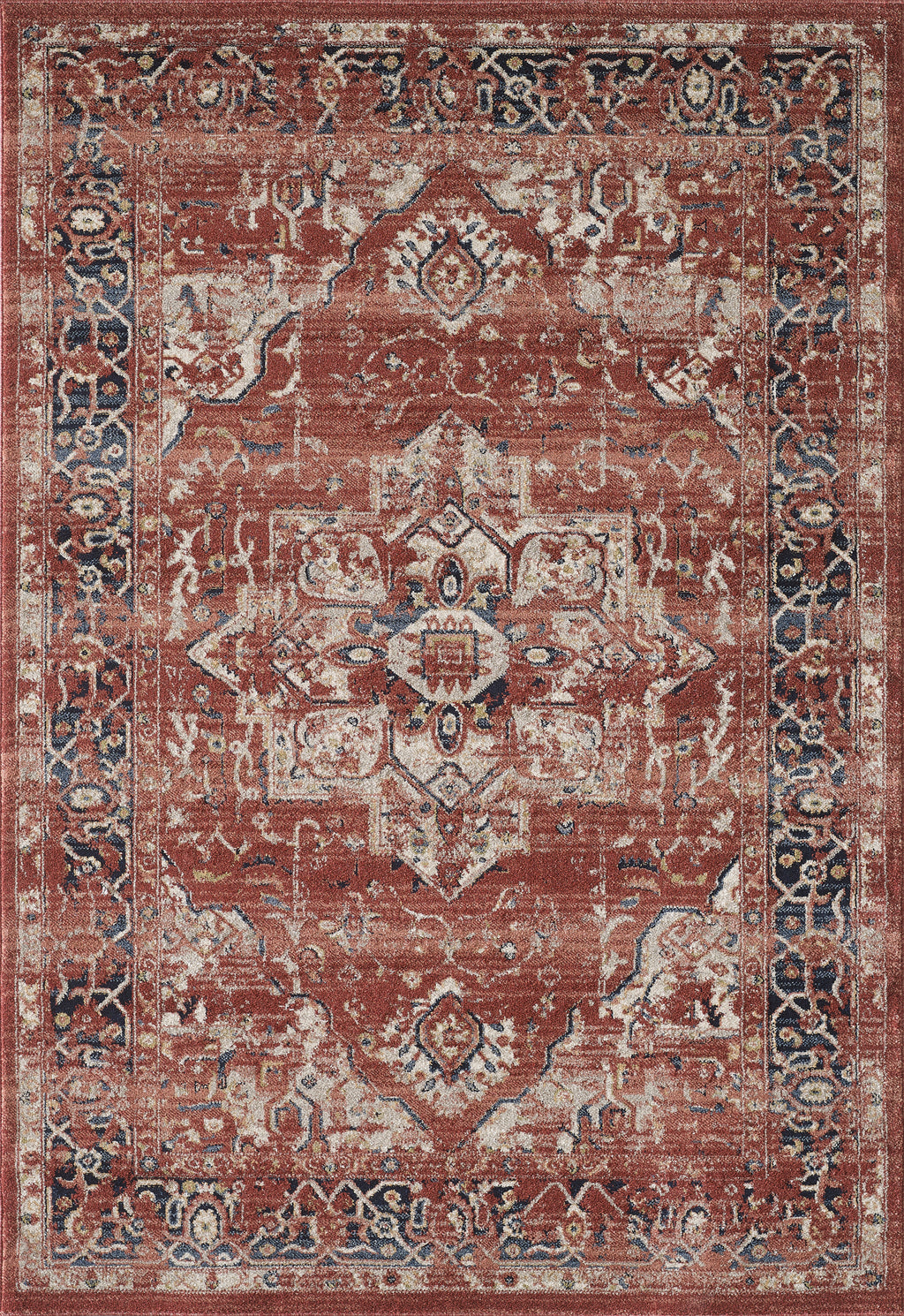 Red Traditional Medallion