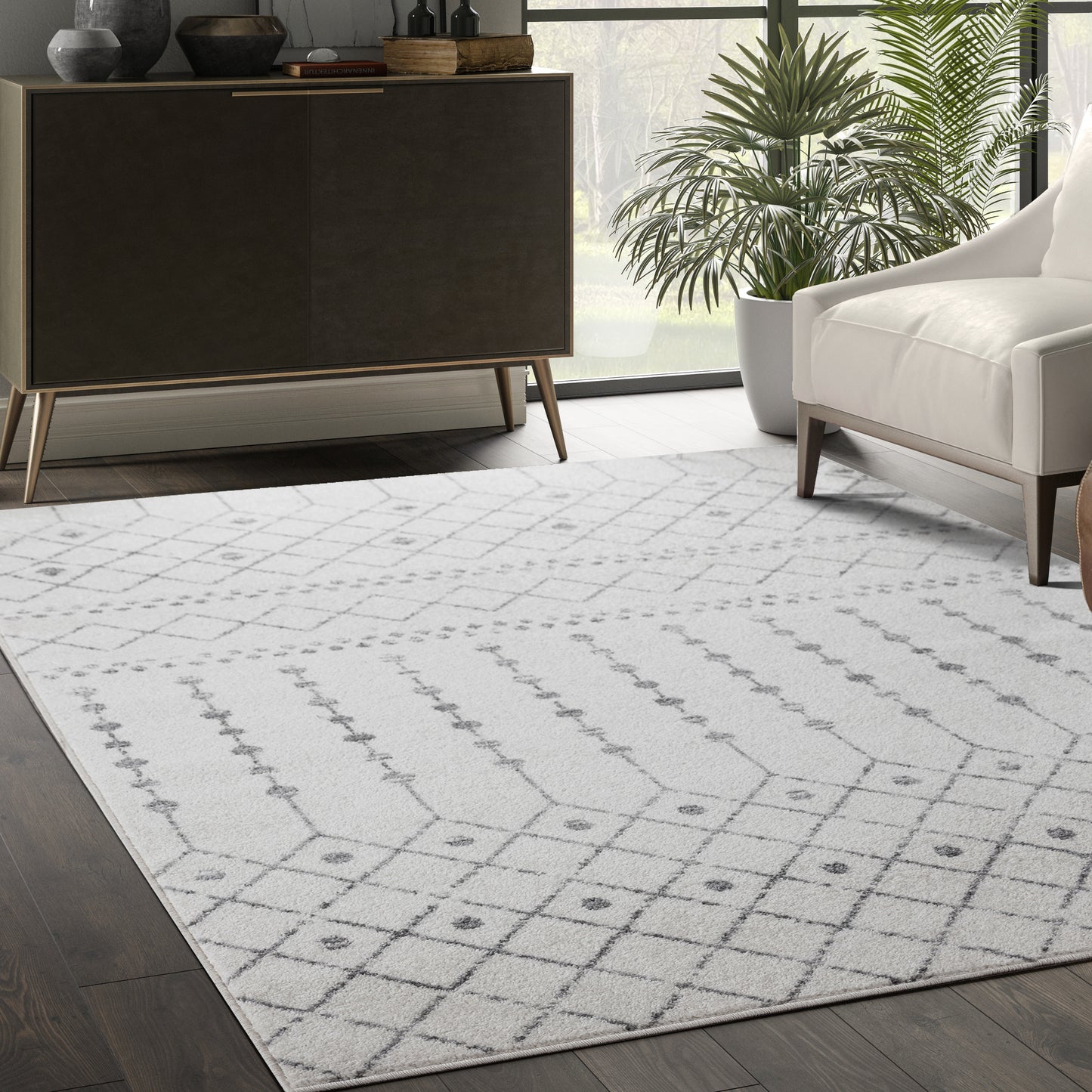 Moroccan Diamond Linear Pattern