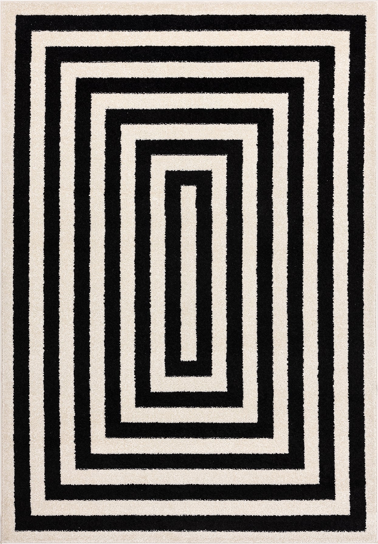 Black White Multi Rectangle