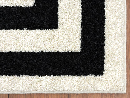 Black White Multi Rectangle