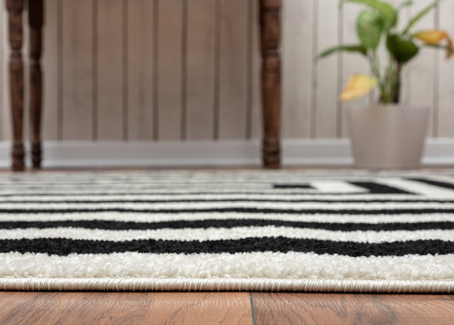 Black White Multi Rectangle