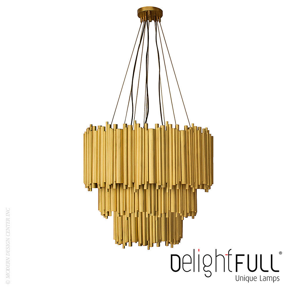 BRUBECK CHANDELIER 3 - Lumiere Lamps