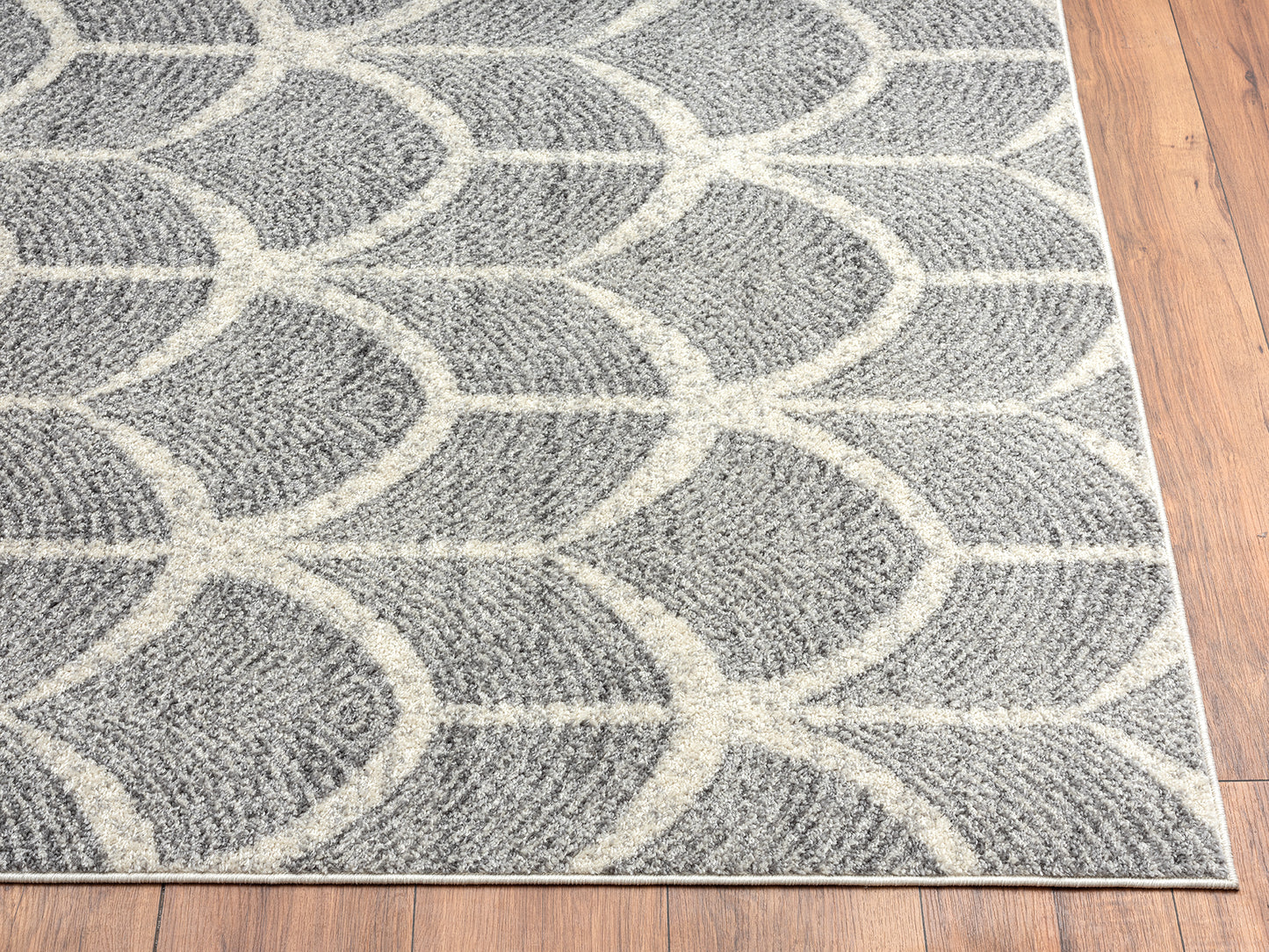 Beige Grey Leaf