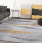 Multi Triangle Faded Yellow Grey