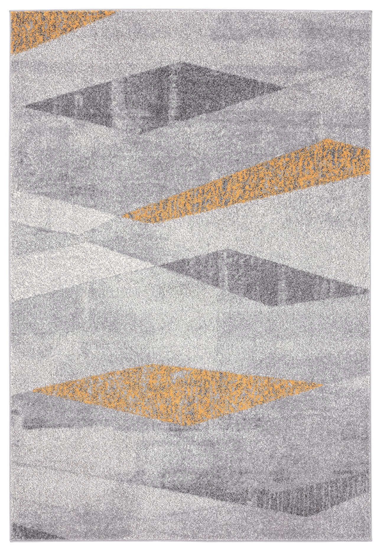Multi Triangle Faded Yellow Grey