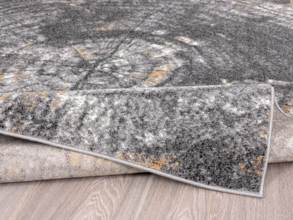 Grey Wood Fractured Rings