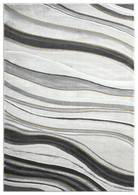 Grey Gold Line Art