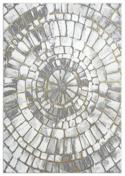 Spiral Grey Gold 