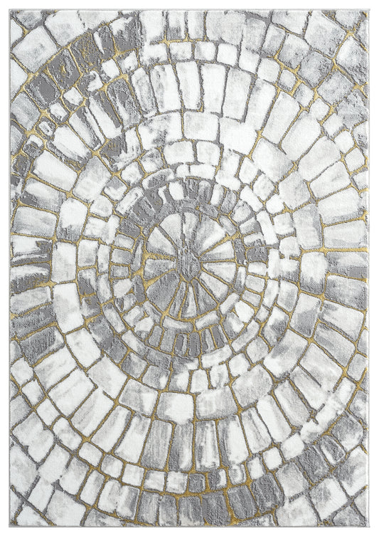 Spiral Grey Gold 