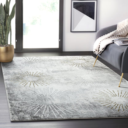 Grey Gold Fireworks