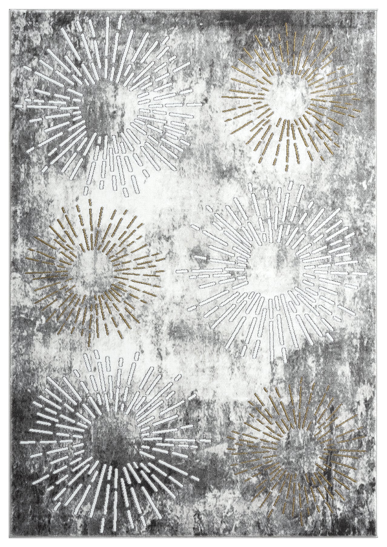 Grey Gold Fireworks
