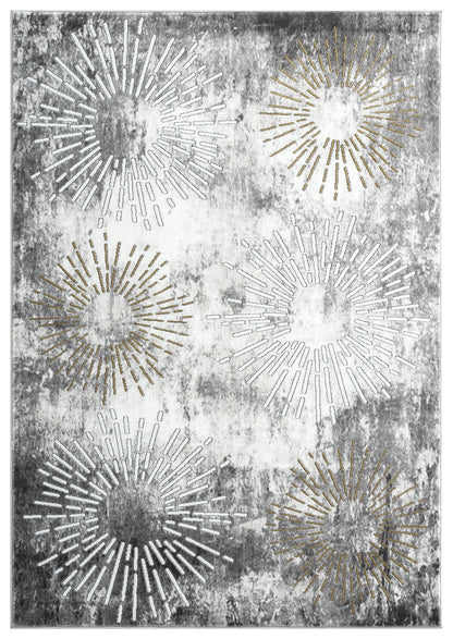 Grey Gold Fireworks