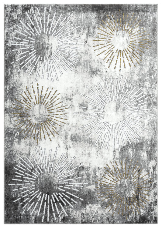 Grey Gold Fireworks