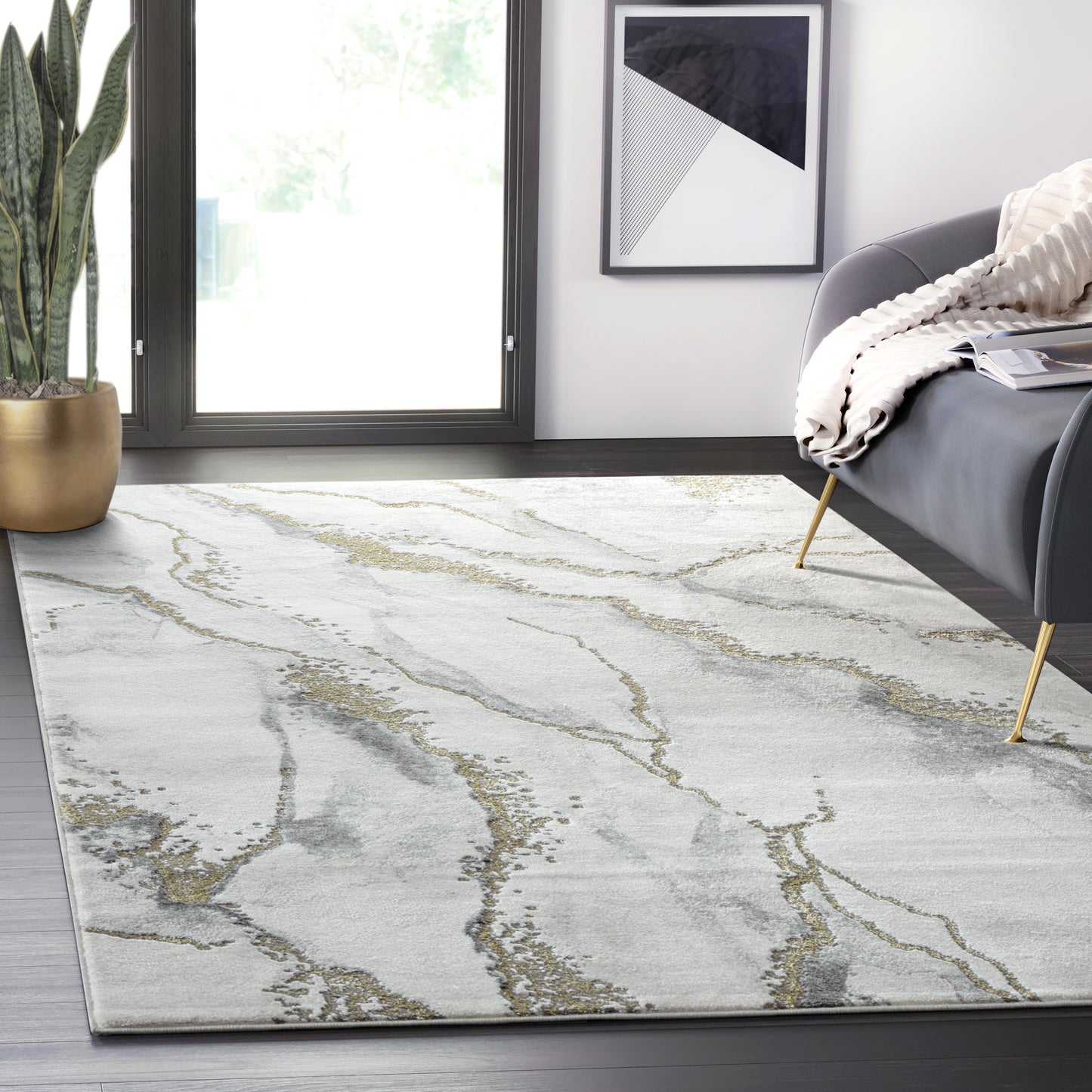 Marble Grey Gold
