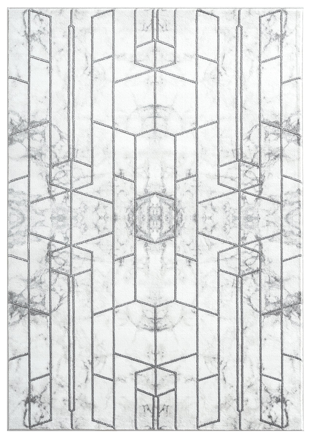 Marble Silver Geometric