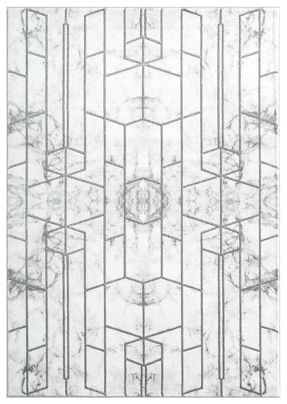 Marble Silver Geometric