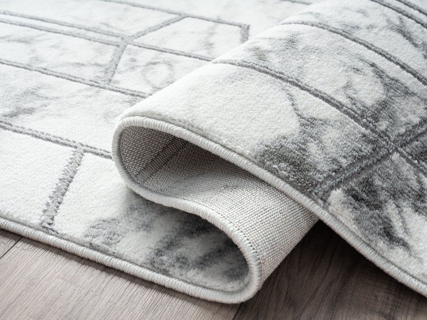 Marble Silver Geometric