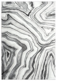 Grey Silver Kaleidescope Lines