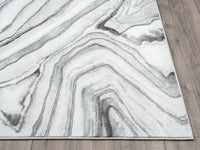 Grey Silver Kaleidescope Lines