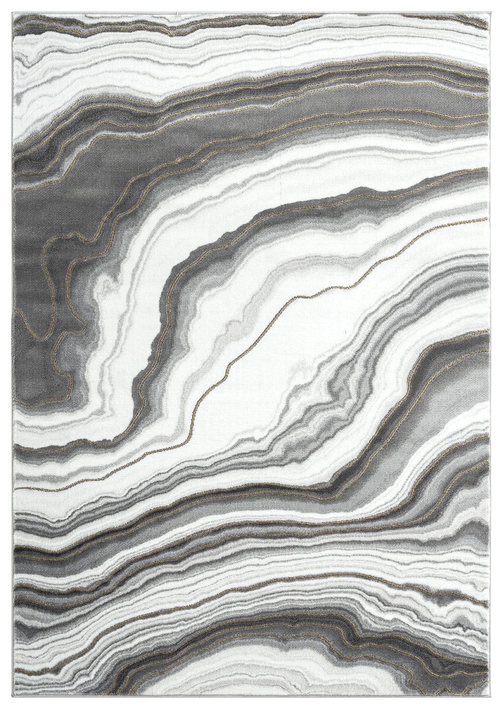 Granite Lines Grey Gold 