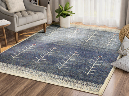 Blue Southwest Arrow Pattern