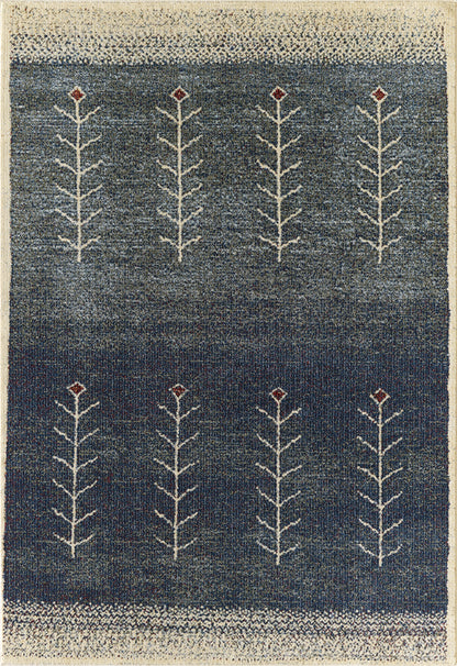 Blue Southwest Arrow Pattern