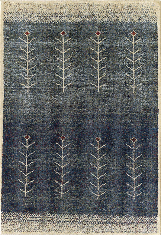 Blue Southwest Arrow Pattern