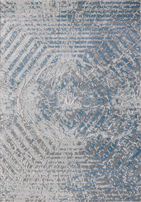 Grey Blue Geometric Contemporary 