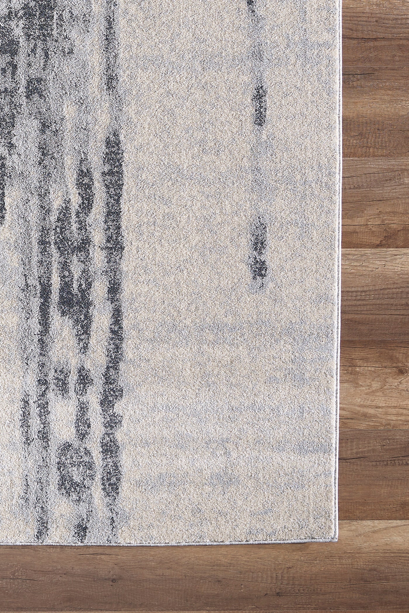 Grey Beige Abstract Drip Paint