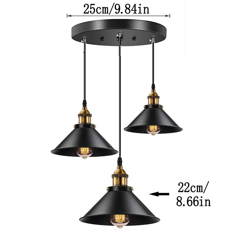 Vintage Pendant Light Loft Retro Pendant