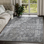 Grey Distressed Floral