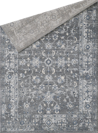 Grey Distressed Floral