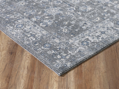 Grey Distressed Floral