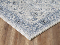 Ivory Blue Border