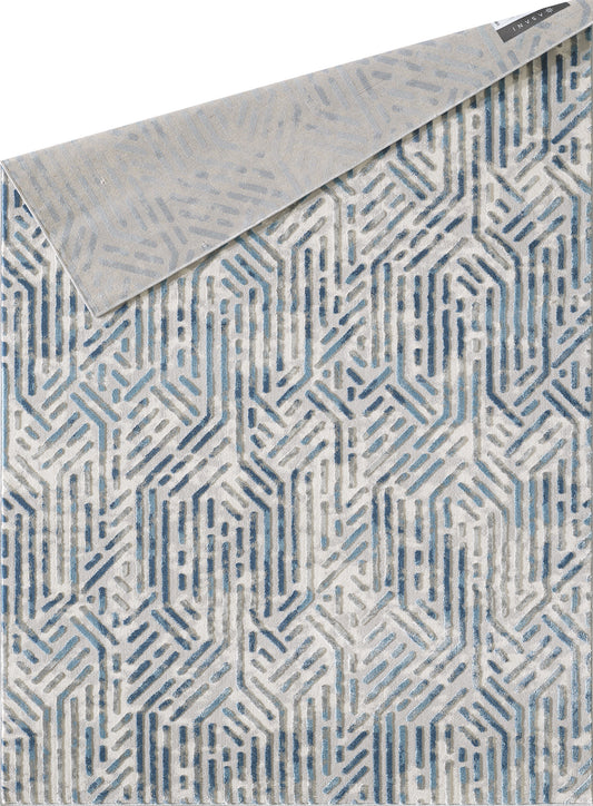 Hexagon Blue Grey