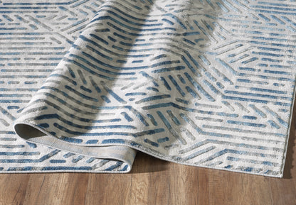 Hexagon Blue Grey